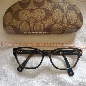 Coach Tortoise & Beige Ocelot Lakota Eyeglasses